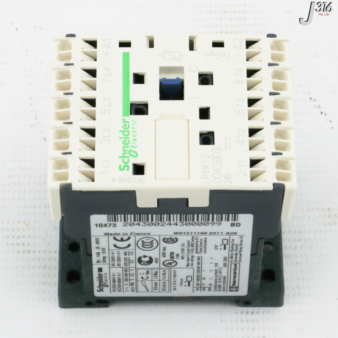 公式写真Ｂ 31862 SCHNEIDER ELECTRIC CONTACTOR (NEW) LP1K120043BD3 | eBay
